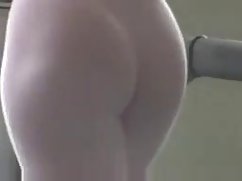 "混合"文化的同性恋在裤子里的圣诞大奶子